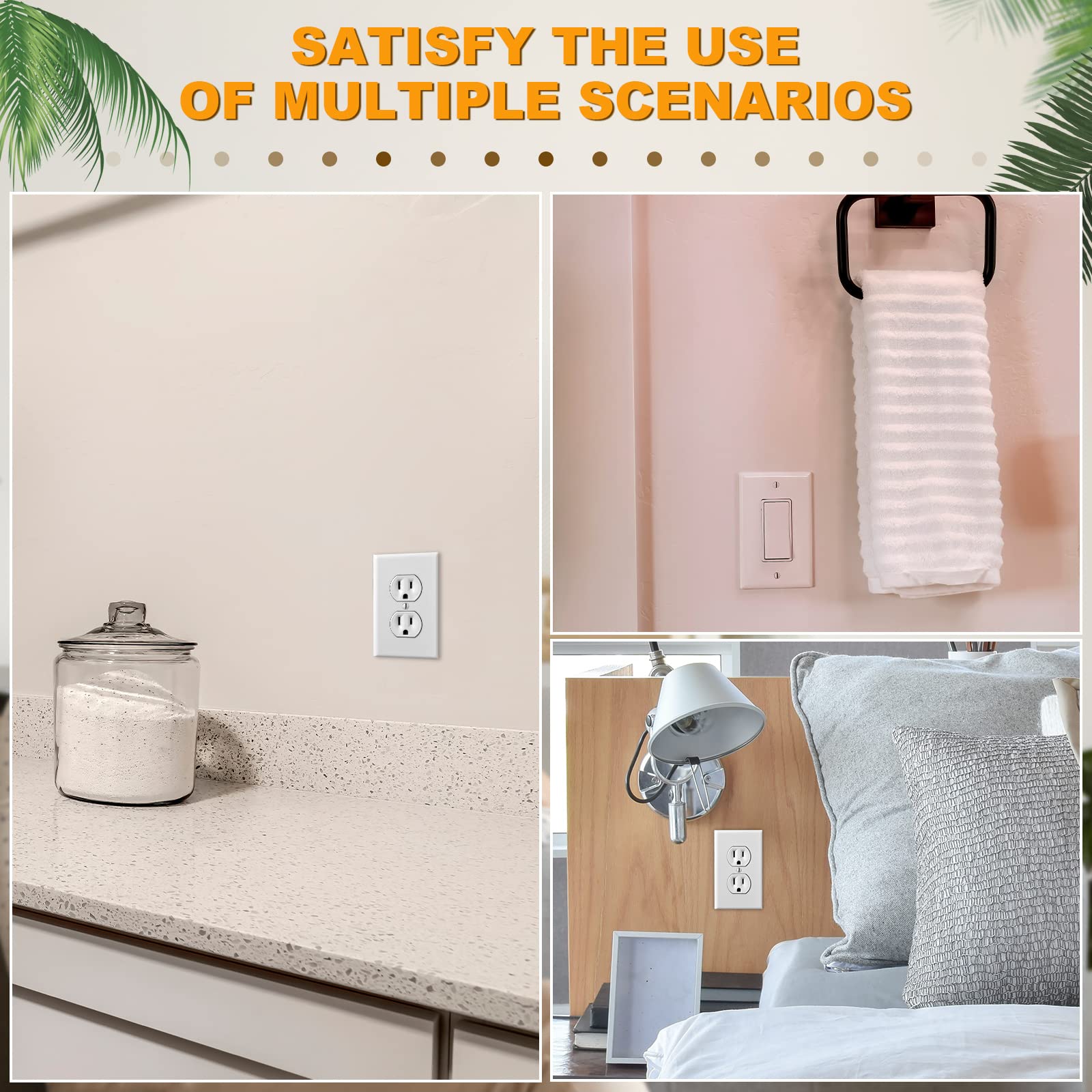 Outlet Insulation Pads Wall Plates Outlet Sealers For