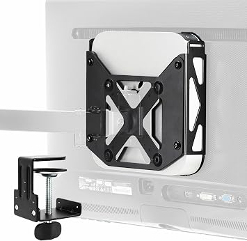 VIVO Black Behind Monitor VESA Mount Designed for Mac mini, Mount-MINI1