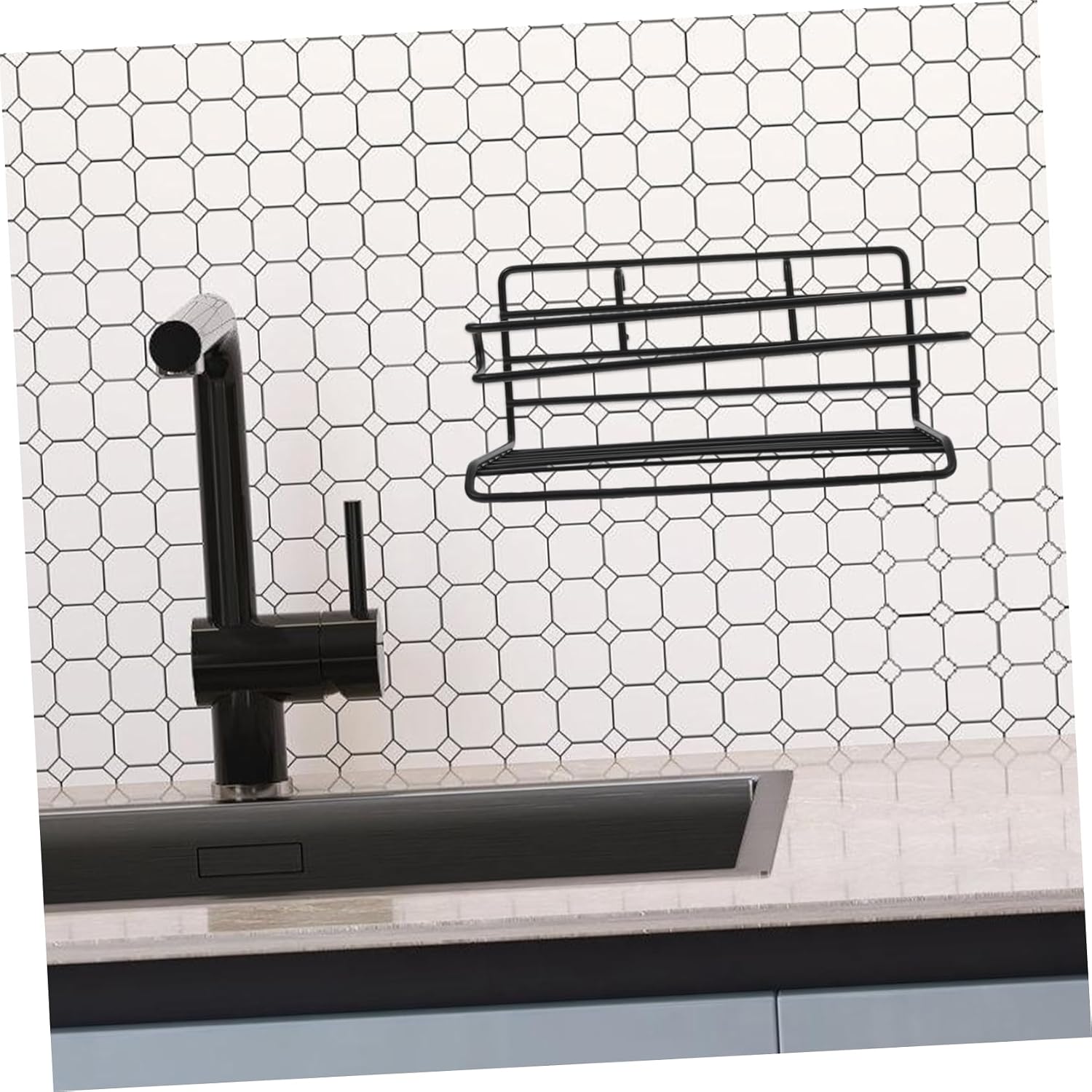 Cabilock Pegboard Desk Accessories Wall Mount Organizer Nodrill Install Wall Baskets
