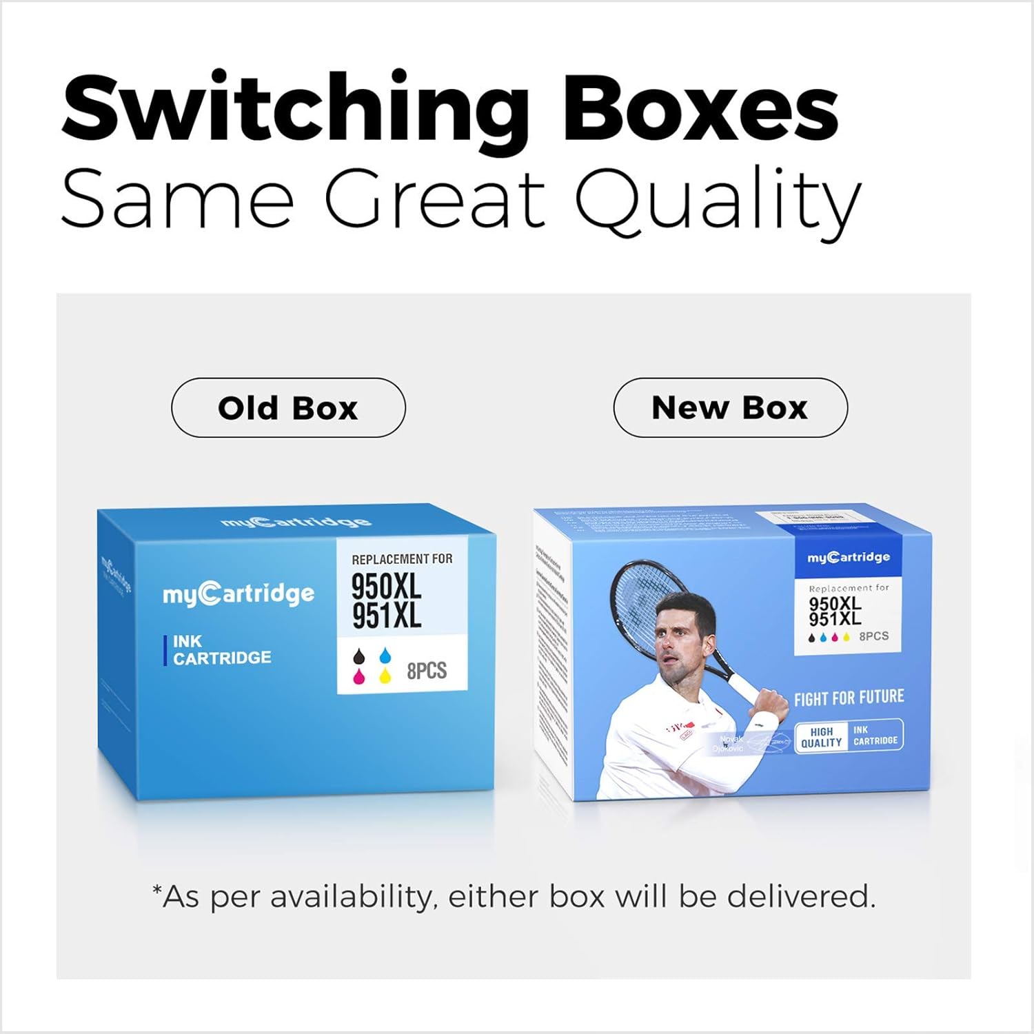 Bеѕt Quаlіtу 🔥 myCartridge Upgraded Chips 950xl 951xl Compatible Ink Cartridges Replacement for HP 950 XL 951 XL Combo(2 Black 2 Cyan 2 Magenta 2 Yellow,8-Pack) High Yield Fit OfficeJet Pro 8600 8610 8630 8100 251dw