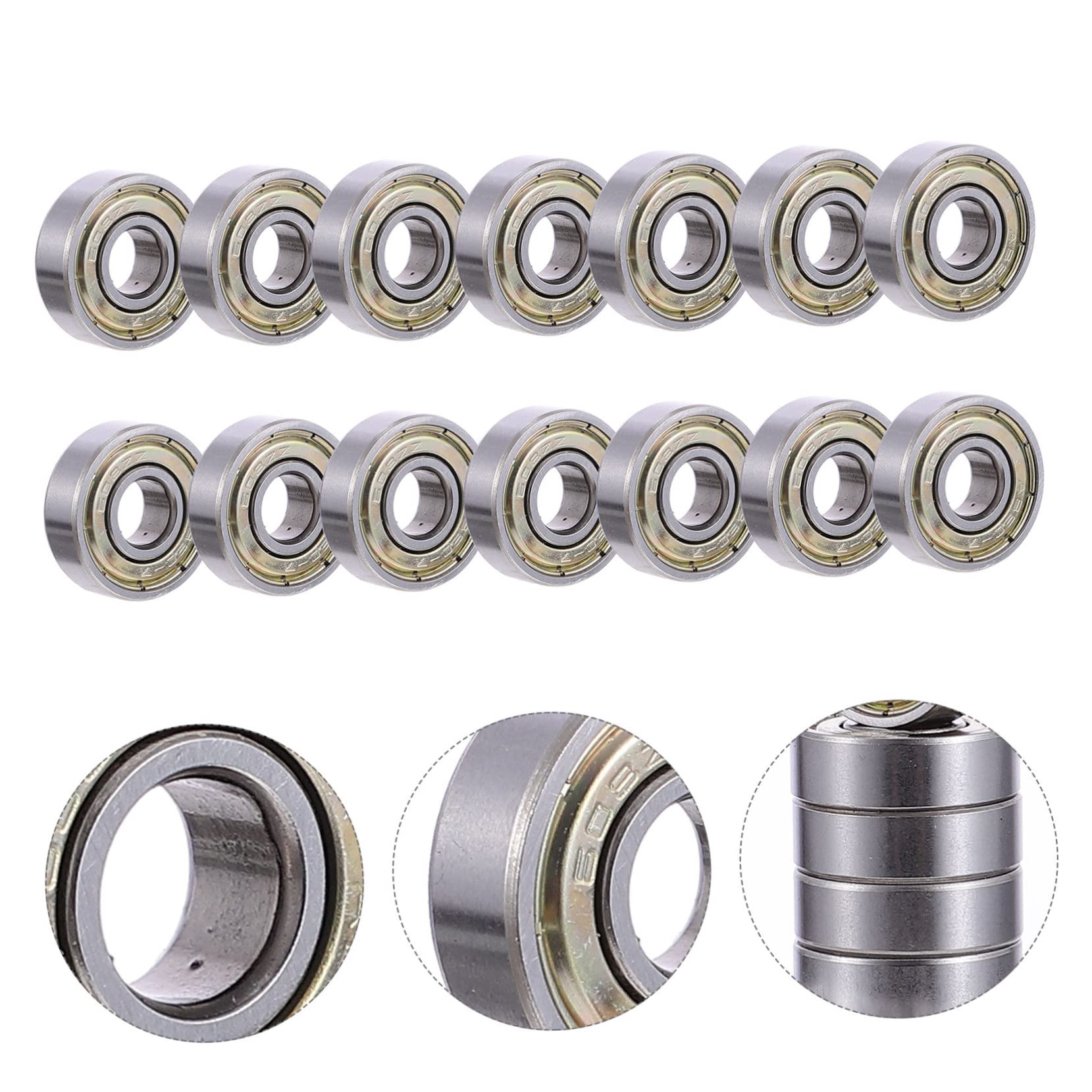 Cuscinetto per Scooter 32 Pezzi in Acciaio Inox, Argento