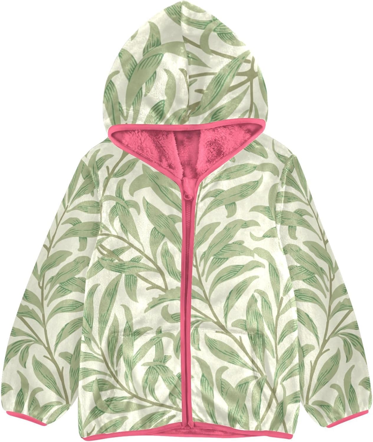 GuoChe Leaf Sherpa Coat