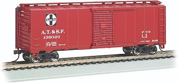 Bachmann Track H0 40 inch steel boxing car Santa Fe