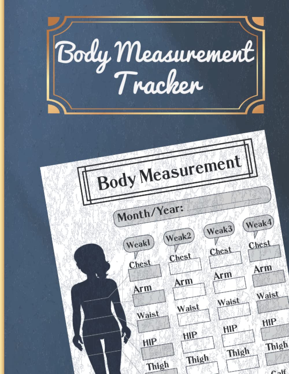 Buy Body Measurement Tracker weekly weight and body measurements