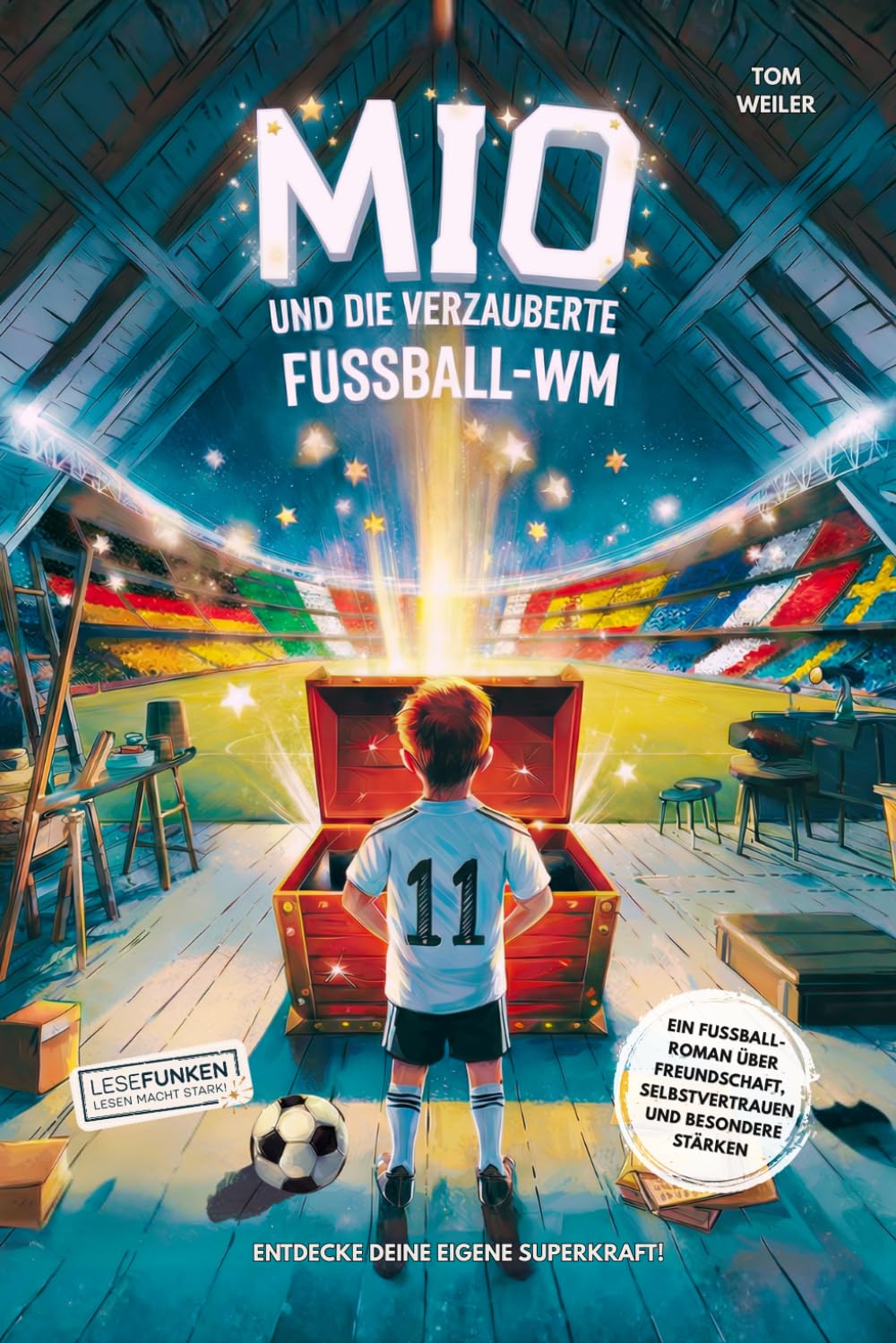 Mio und die verzauberte Fußball-WM: Entdecke deine eigene Superkraft!: Ein Fußballroman über Freundschaft, Selbstvertrauen und besondere Stärken. Für ... (Lesefunken - Lesen macht stark!)