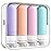 Quatish Travel Bottles for Toiletries, Original Patented Leak Proof Travel Size Toiletries, 3 oz Tsa Approved Silicone Shampoo and Conditioner Bottles, Travel Essentials, 4 Pack, Pink