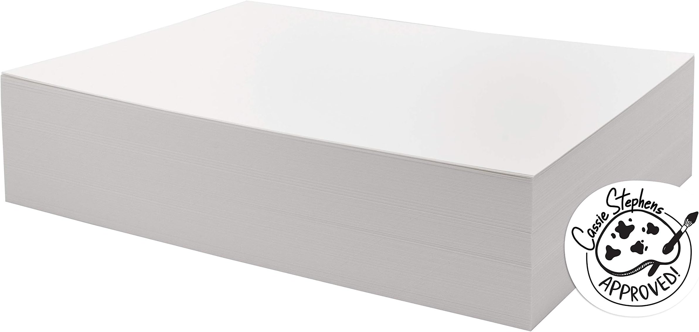 UCreate Watercolor Paper, Bulk, 90 Lb., White, 9" x 12", 250 Sheets | Bulk, 90 Lb., White, 9" x 12", 250 Sheets