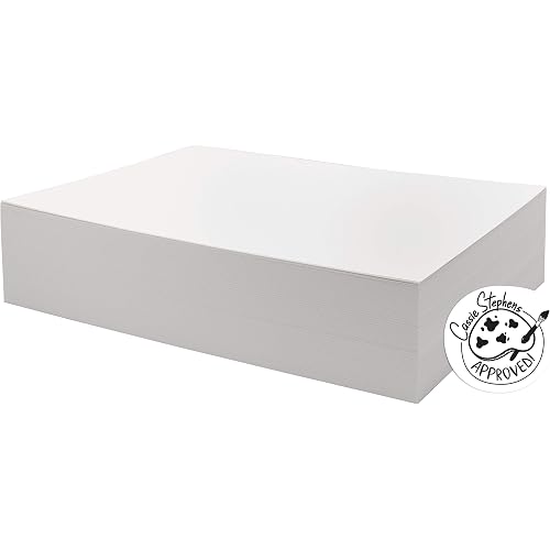 UCreate Watercolor Paper, Bulk, 90 Lb., White, 9" x 12", 250 Sheets