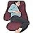 MOON PARK Pregnancy Pillows for Sleeping - U Shaped Full Body Maternity Pillow with Removable Cover - Support for Back, Legs, Belly, HIPS - 57 Inch Pregnancy Pillow for Women - Burgundy