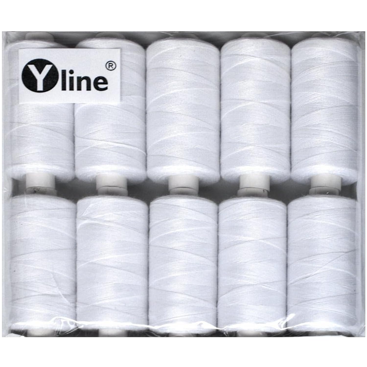 20 Rollen Nähgarn Syngarn, Je 500m, 18 Farben Inkl. Weiß & Schwarz – Polyester Stärke Ne 40/2 Für Nähmaschine Und Handarbeit