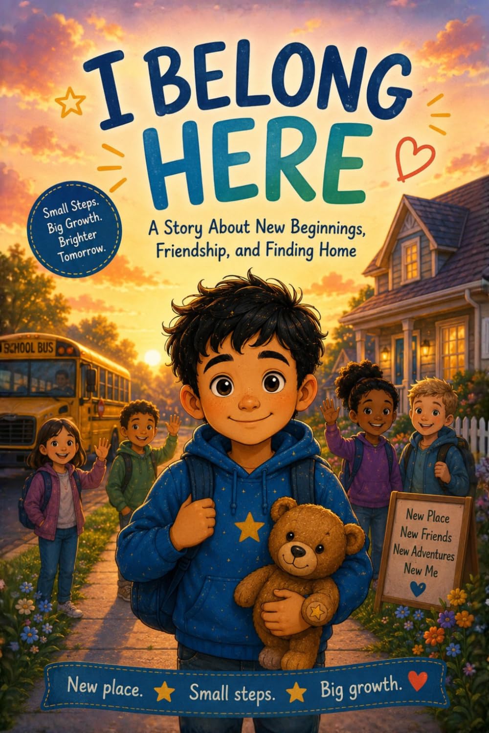 I BELONG HERE: A Story About New Beginnings, Friendship, and Finding Home (Growing Brave Series)