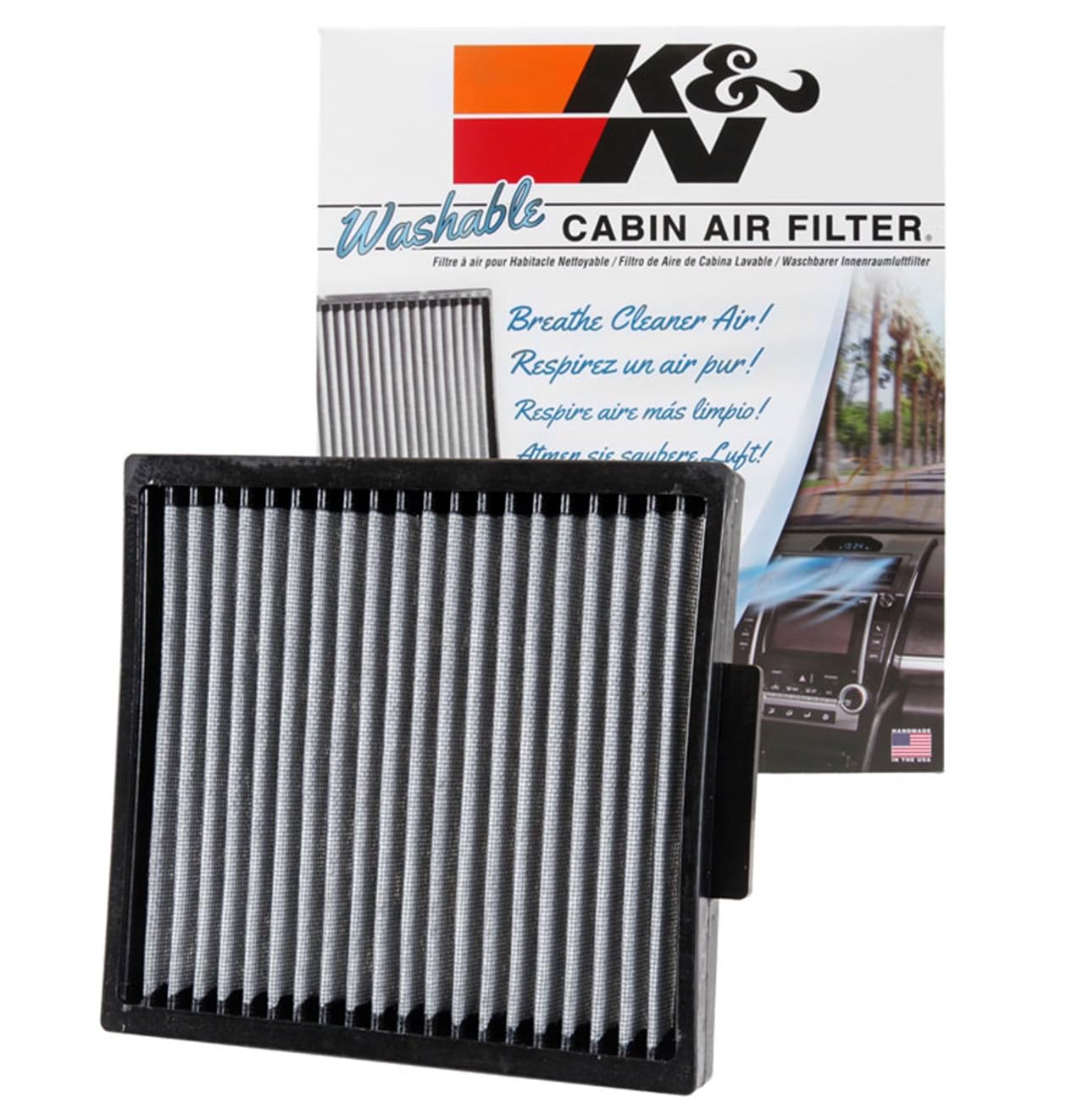 K N & VF2038 cabina Filtro aria Auto