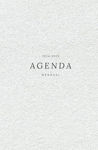 Agenda Mensuel - Planificateur &amp; trackeur bien-être: septembre 2024 à août 2025