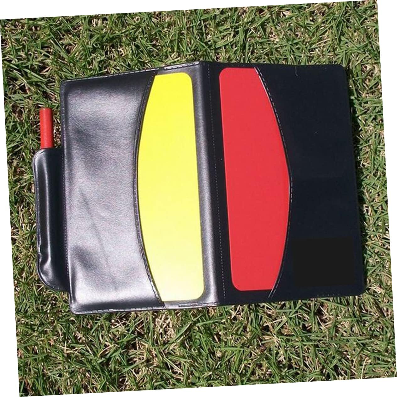 Soccer Referee Kit 2 Sets Foldable Portable PVC Cards for image 5