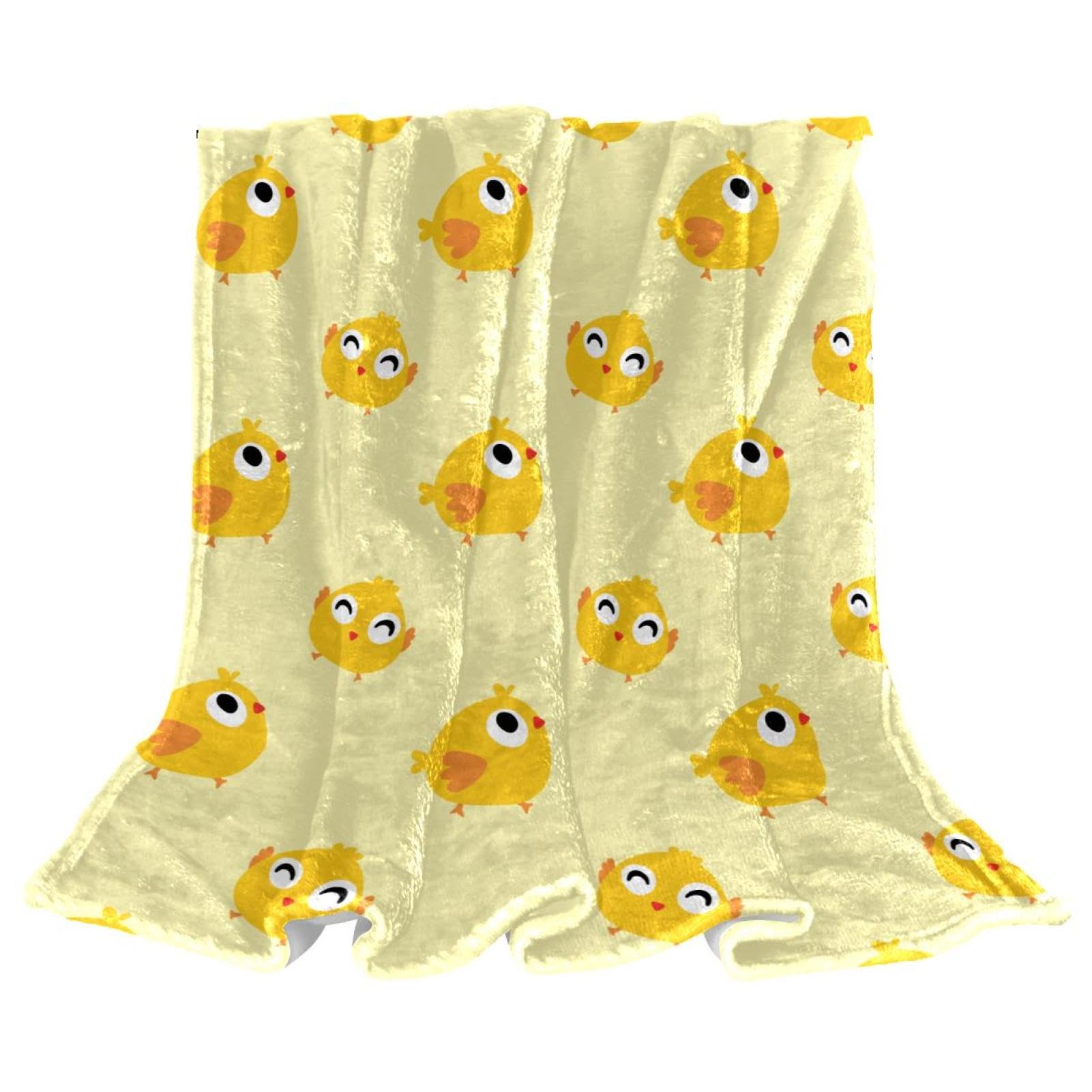 Couverture de lit poule plaid polaire chaud 150x200 pour chambre
