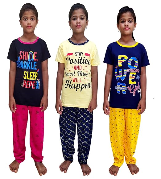 Buy Kids Night Dress 3 Combo/ Clothing 