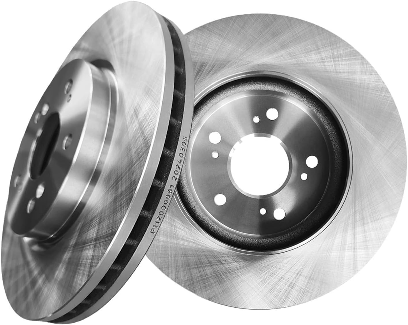 PM Auto Front 296mm Brake Disc Rotors Replacement For 2007-2012 2014-2016 Honda CR-V