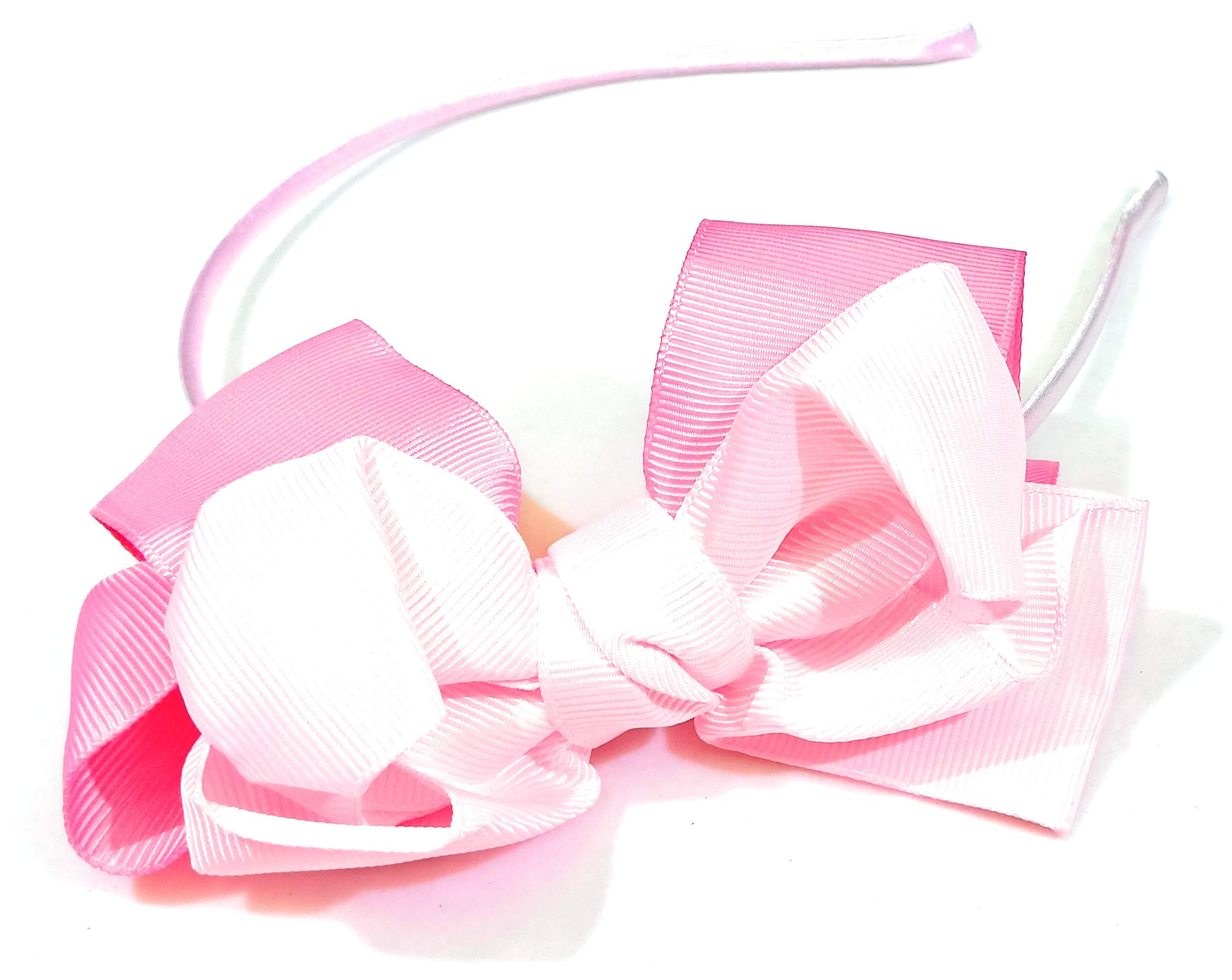 Jojo Siwa Pink Metal Fabric Bow Hair Band for Girls