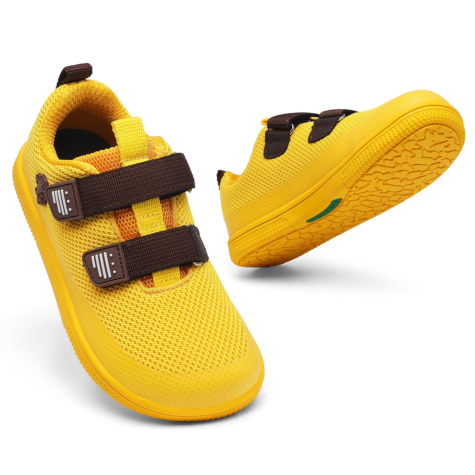 Saguaro Bambini Scarpe Barefoot - Punta Ampia & Suola Zero Drop per Scuola e Vita Quotidiana, Gr.25-36