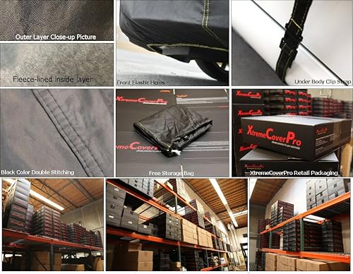 Miniatura 10 de Custom Fit - Funda de coche para Chevy Corvette C6 2005 2006 2007 2008 2009 2010 2011 2012 XTREMECOVERPRO PRO SERIES NEGRO