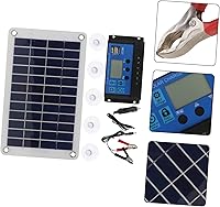 Vista 3 de Yardwe 1 Set Solar Panel Charge Controller Household Battery Chargers Portable Battery Charger Charging Solar Panel Outdoor Solar Charger Solar Cell