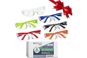 Aqulius Nerf Gun Safety Glasses for Kids