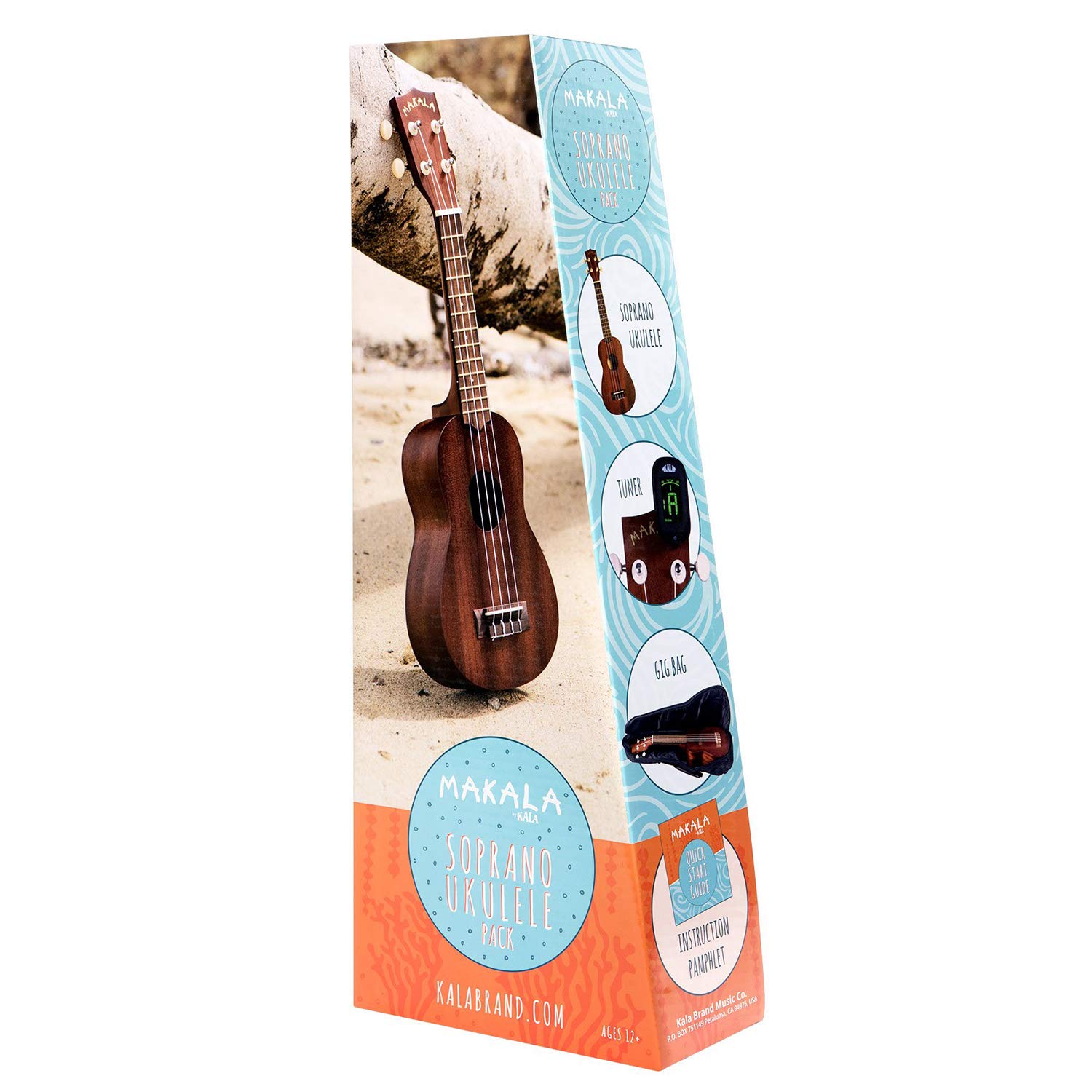 Kala MK-S Makala Soprano Ukulele Pack-image-1