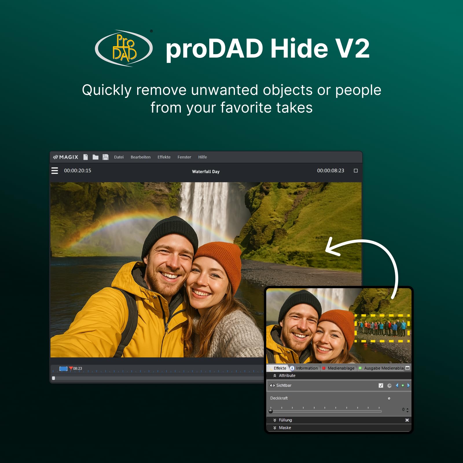 MAGIX Video Pro X17: Edición de vídeo completa | Programa de edición de vídeo | Programa de montaje de vídeo | Windows 10 / 11 | 1 licencia de descarga para PC válida para 2 dispositivos