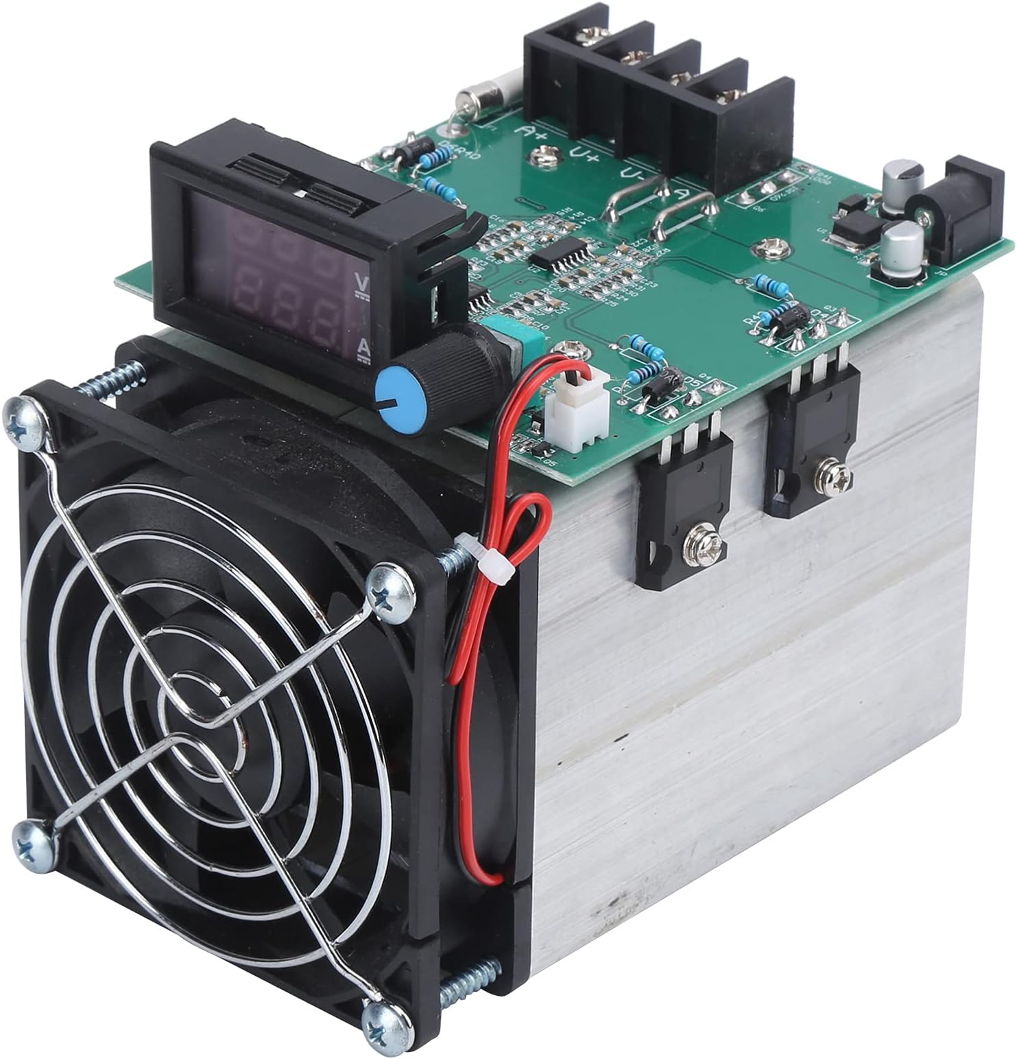 Electronic Load Tester, DC 12V 250W Electronic Load Test Module Digital Professional for Air Cooling Device
