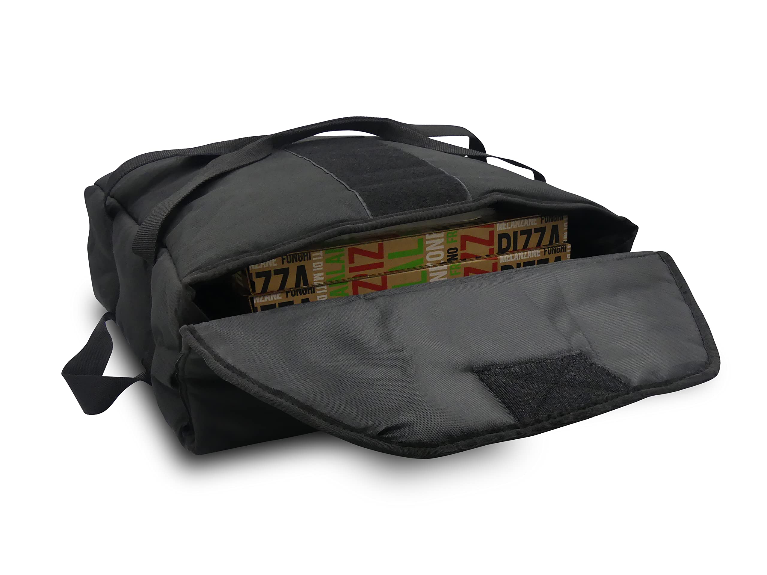 Let's GO by G.O. srl – Kühltasche für Pizzen – Maße 48 x 48 x 21 cm – Platz für bis zu 6 Pizzen – Die Tasche schließt luftdicht mit drei praktischen Frontreißverschlüssen -