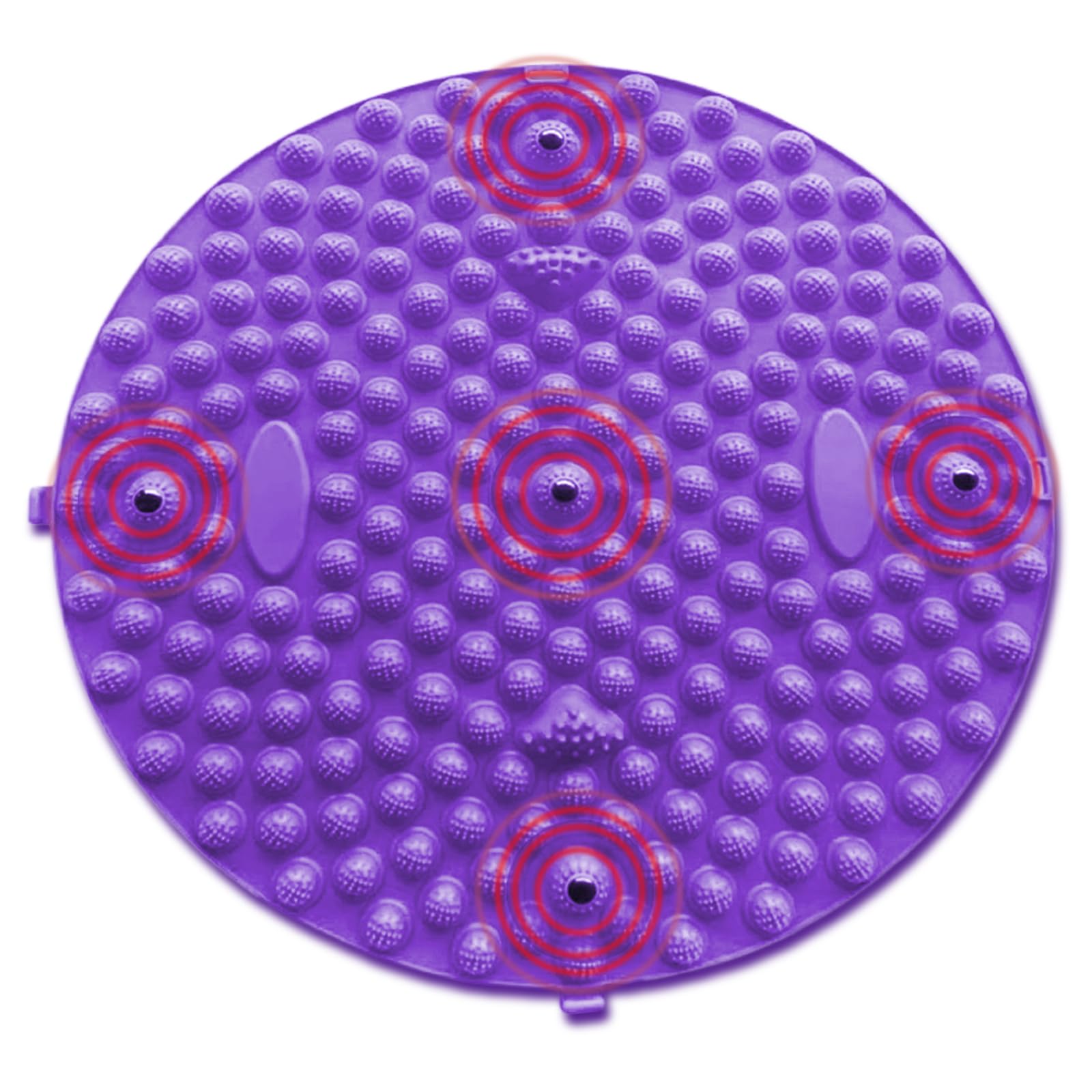 View 1 of ***BLUE***YooYuan Foot Massager Mat, Manual Massage Tool with Magnetic Therapy Acupressure Disc for Feet Relaxation, Foot Relieve Stress Treatment (Blue)