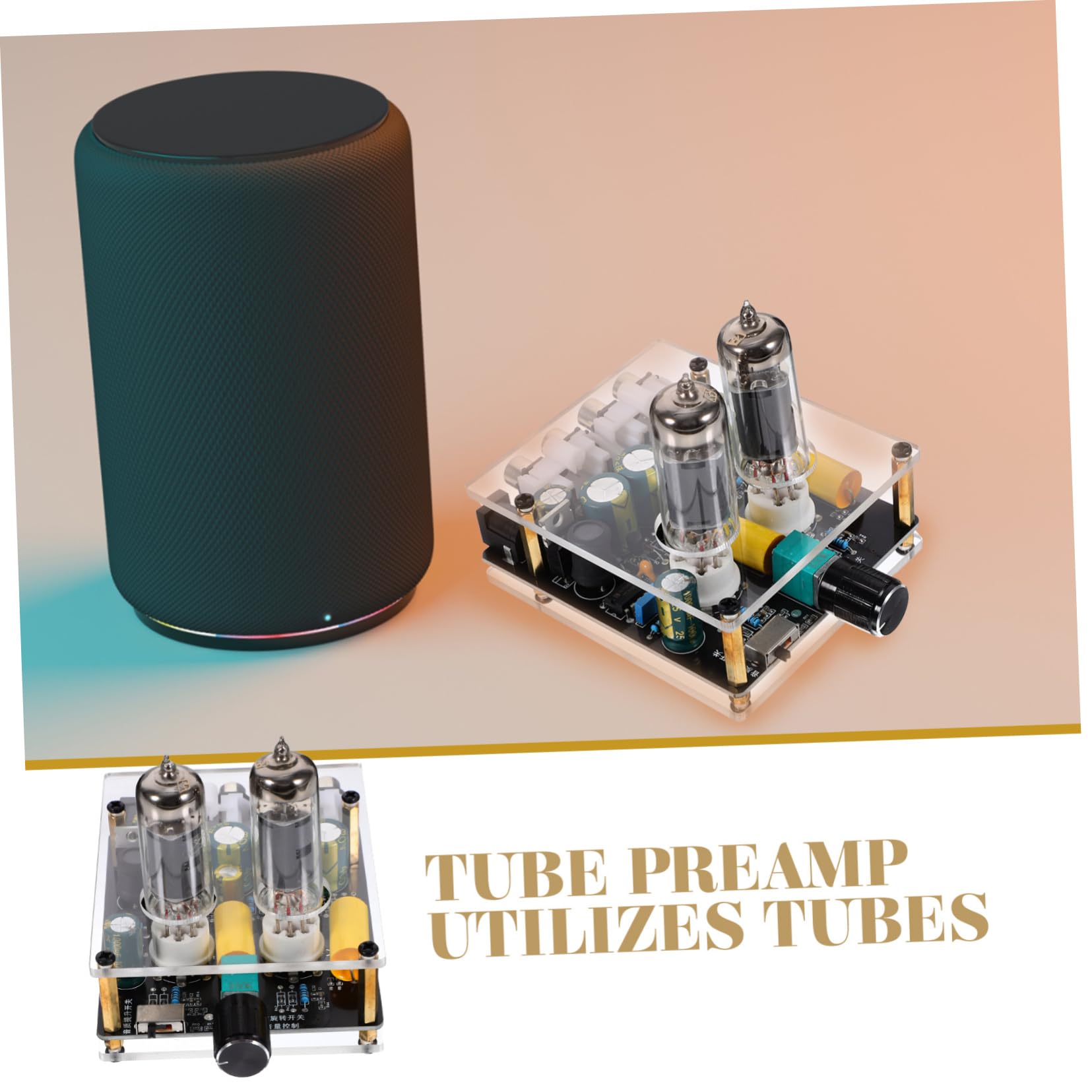 Amazon.com: MERRYHAPY Tube Amplifier Hi-fi Stereo Preamp Tube