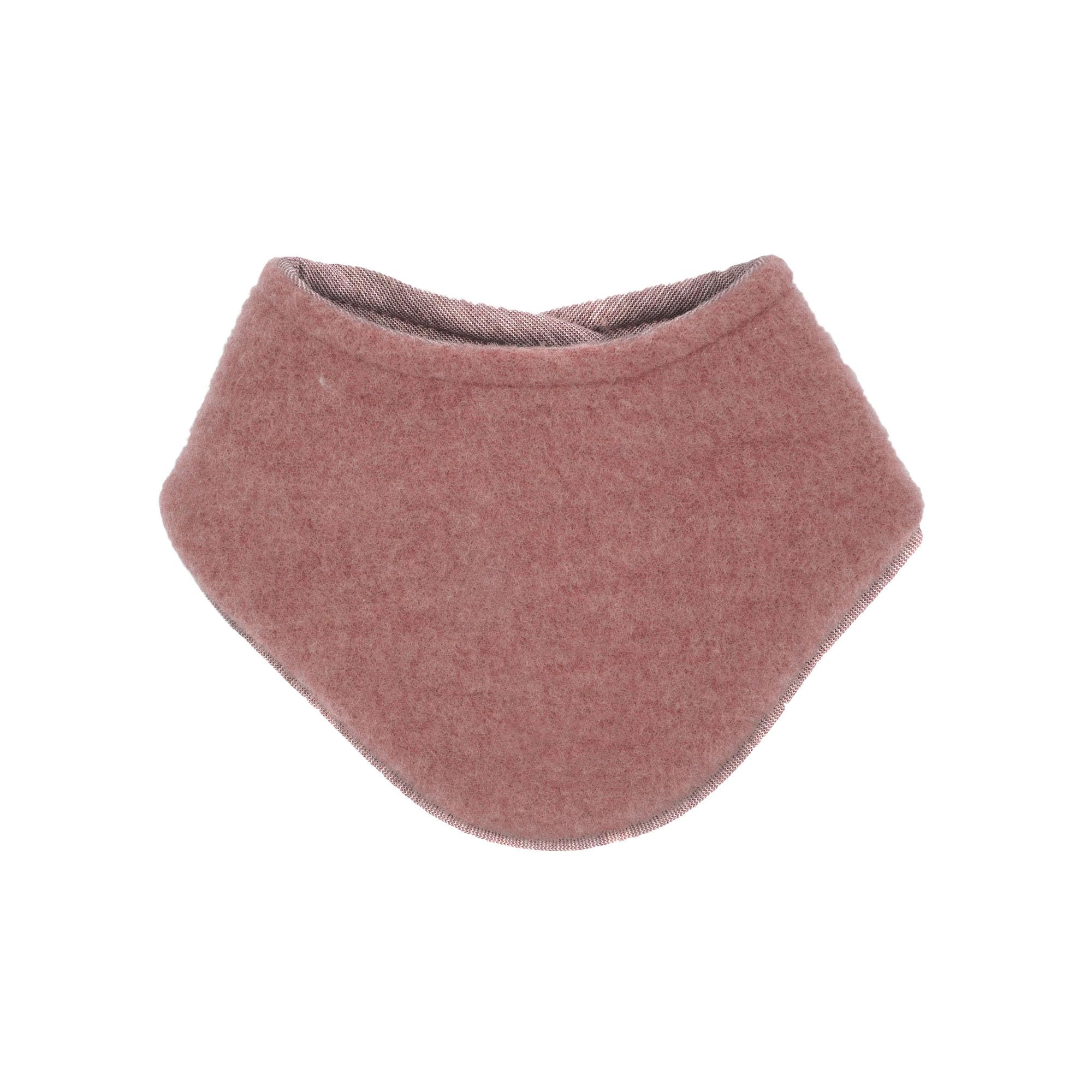 maximo GOTS BABY-Tuch, Wollfleece Jerseyfutter, Klettverschluß Wollfleece