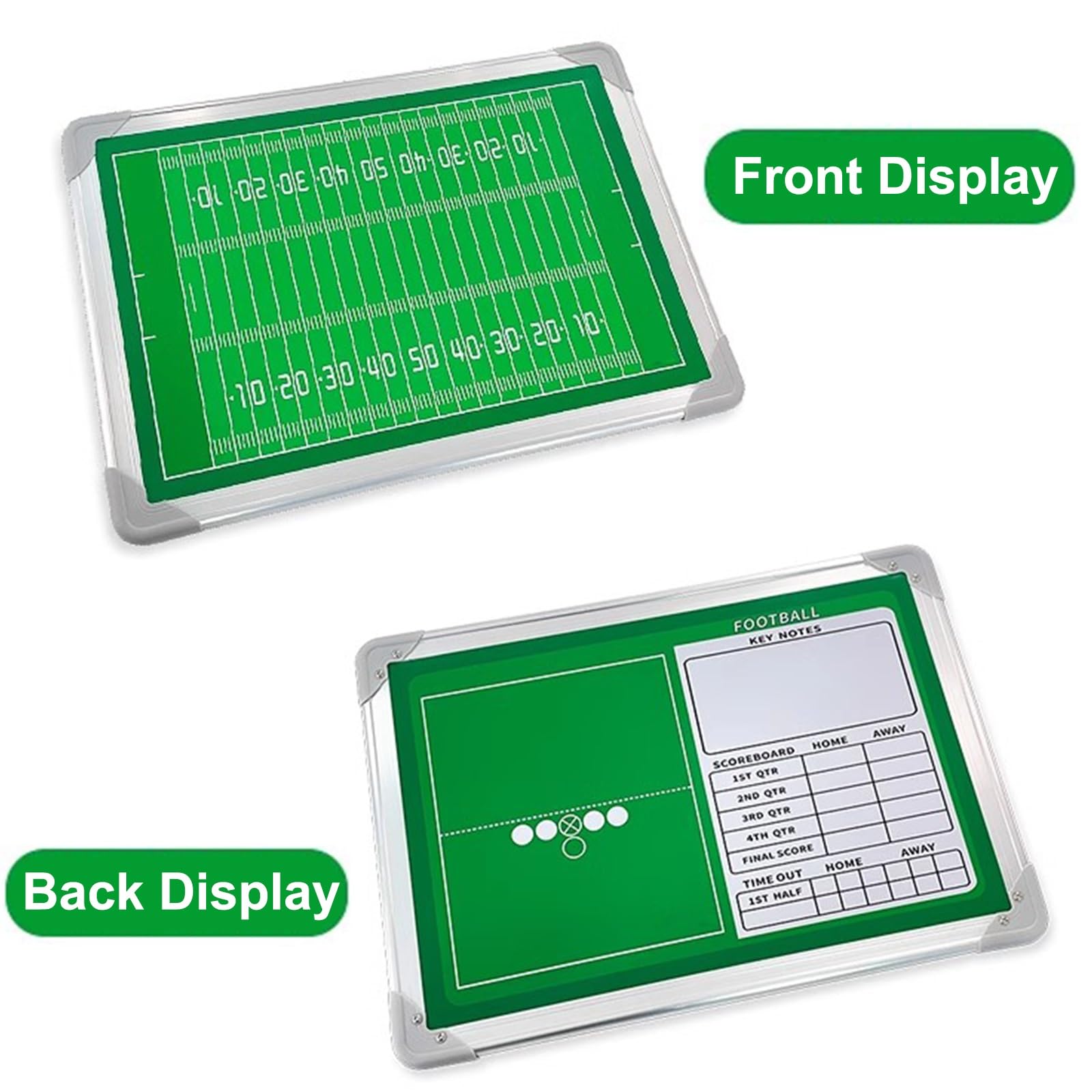 Cartellina Allenatore Calcio con Penna Magneti, Cartellina Tattica Magnetica per Allenatore di Calcio, Lavagna Calcio Allenatore di Board, Lavagnetta Tattica Calcio, con Penna per Lavagna Bianca