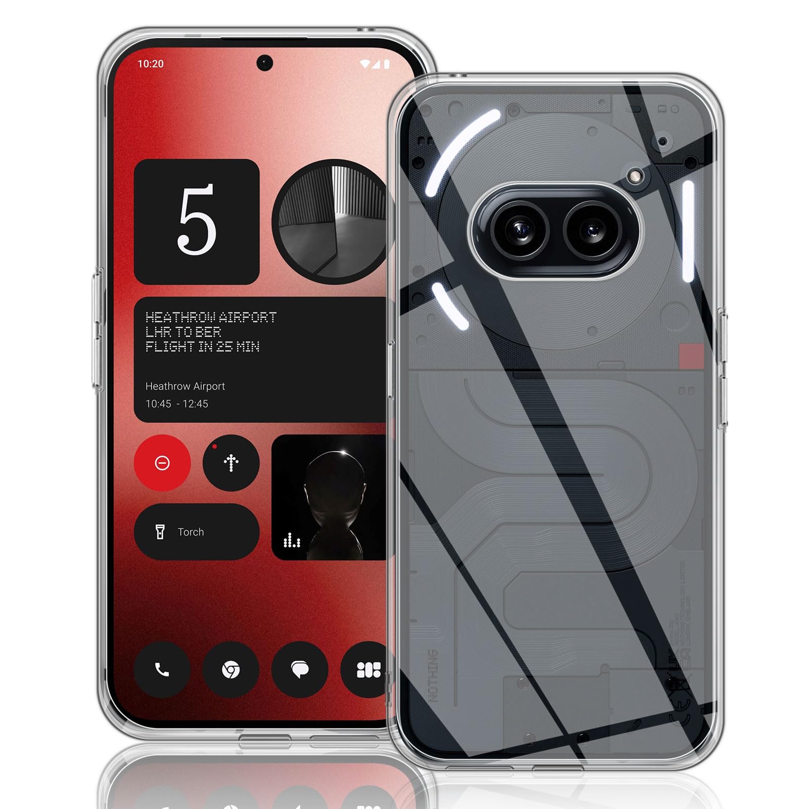 iVoler Cover per Samsung Galaxy A26 5G, Custodia Antiurto Trasparente