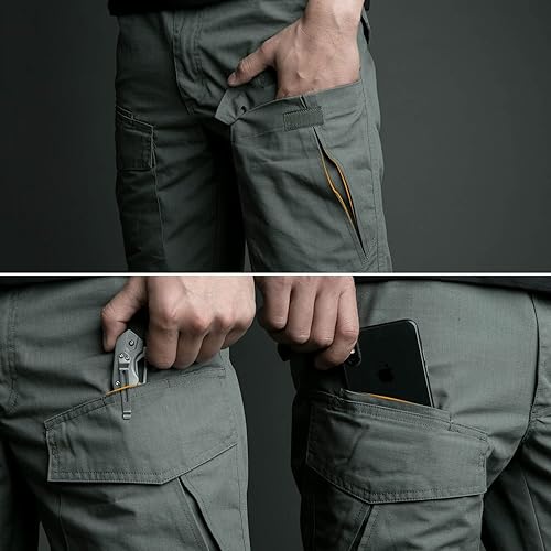 Miniatura 5 de ReFire Gear Pantalones cortos tácticos urbanos militares EDC cargo Rip Stop algodón al aire libre camuflaje pantalones cortos
