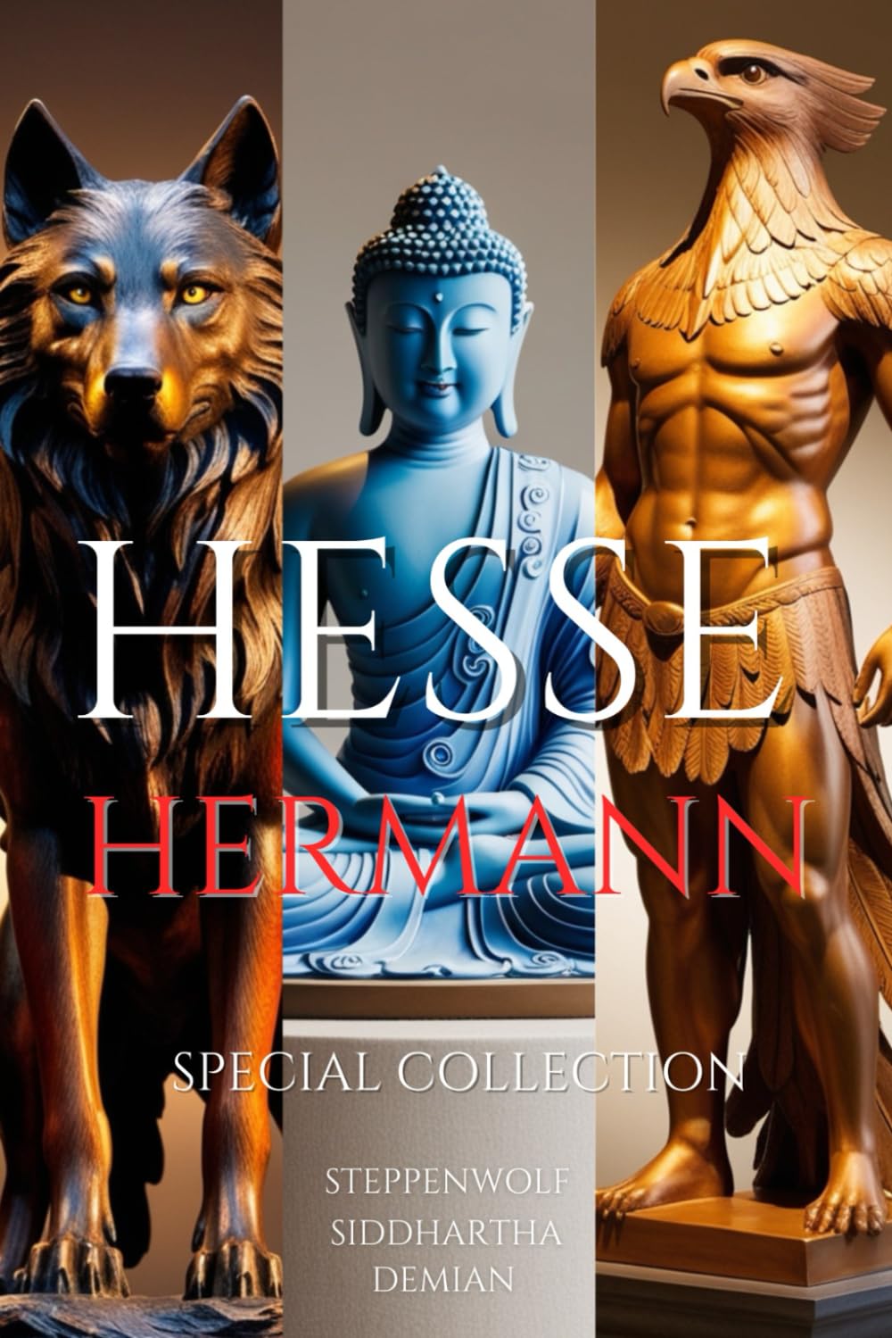 Hermann Hesse Collection: Demian, Steppenwolf & Siddhartha