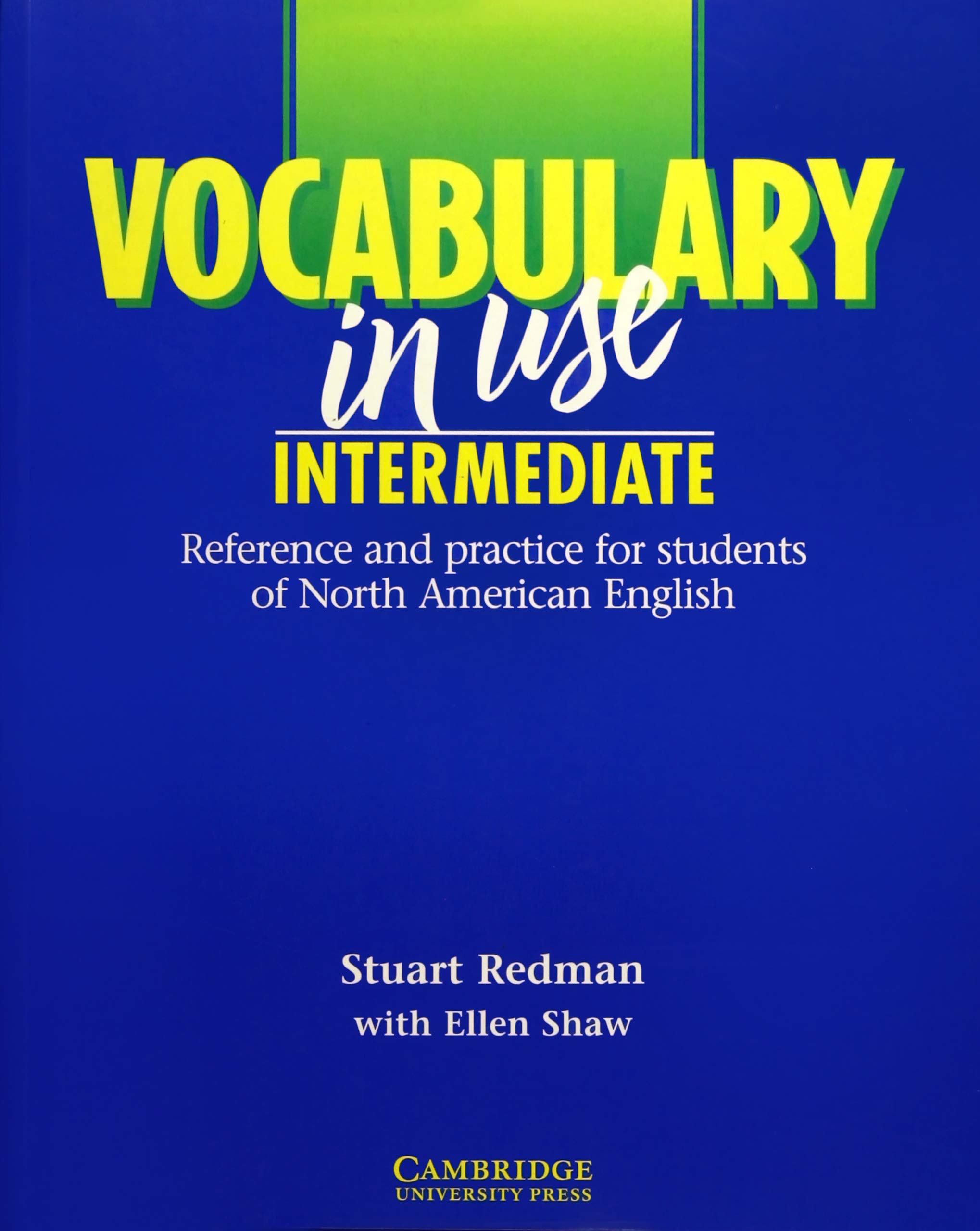 Vocabulary in Use Intermediate: Reference and Practice for Students of North American English Paperback – 28 April 1999