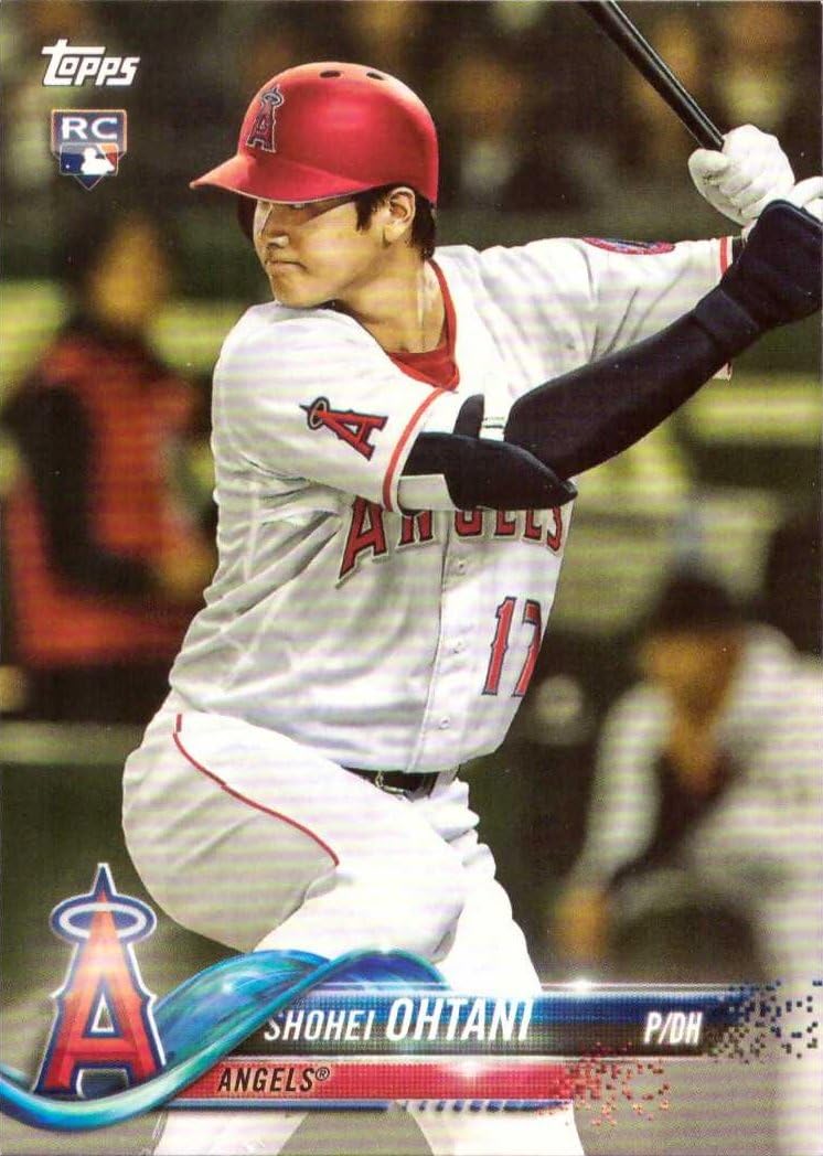 2018 Topps Angels Team Baseball #A-17 Shohei Ohtani Rookie Card