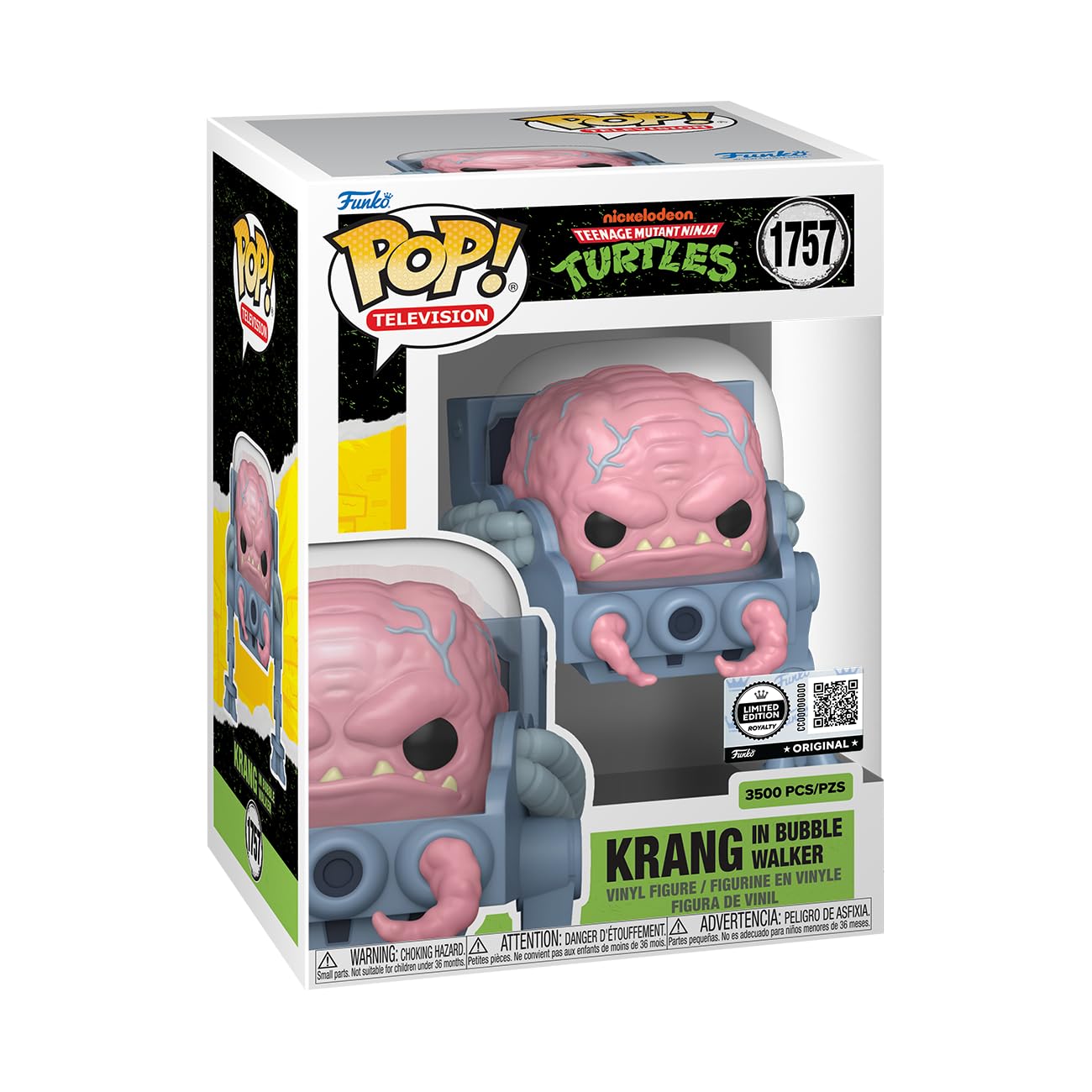 Amazon.com: Funko Pop! Television TMNT Krang in Bubble Walker