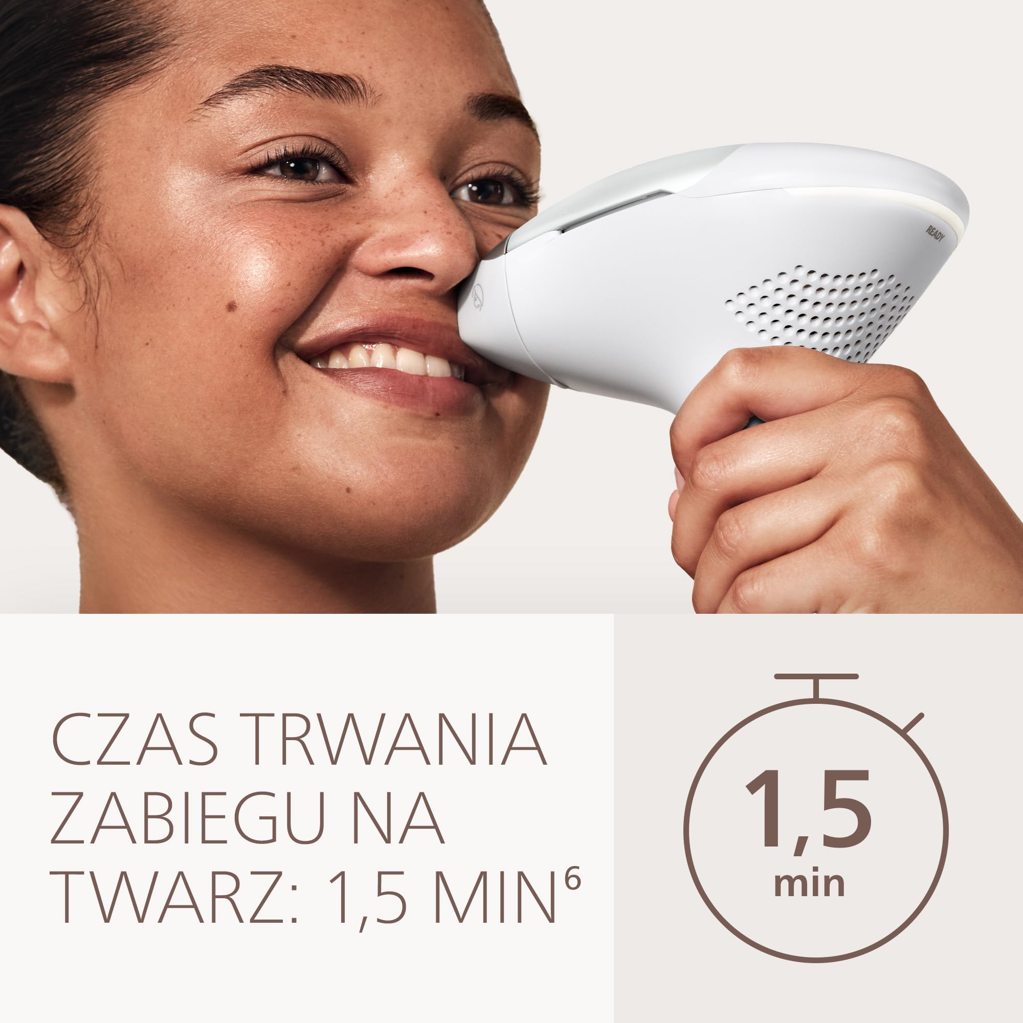 Philips Lumea 9900 Pro IPL – urządzenie do depilacji światłem: długotrwałe efekty, łatwość domowego użytkowania, bezpieczeństwo klasy medycznej, 3 nasadki: ciało, twarz i miejsca wrażliwe, BRC331/00
