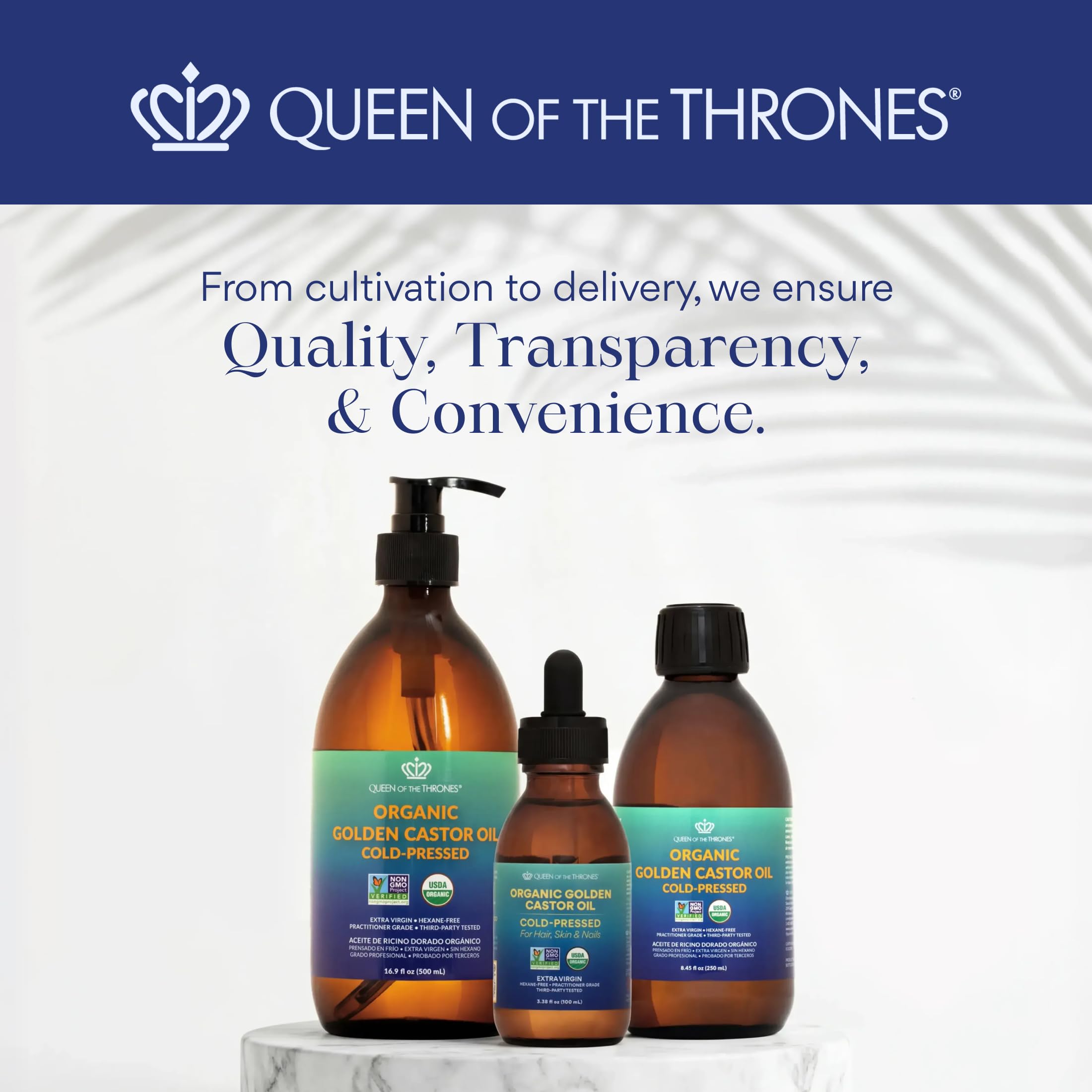 QUEEN OF THE THRONES Massage Oils 29.57 ml (Paquete de 1)