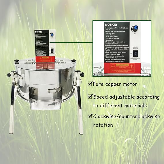 19 Bud Leaf Trimmer 100-240V 52W Electric/Manual Plant Trimmer Stainless Steel Hydroponic Dry and Wet Visual Cutting Machine for Rosemary Mint Coriander Parsley 0-70rpm 6.3gal