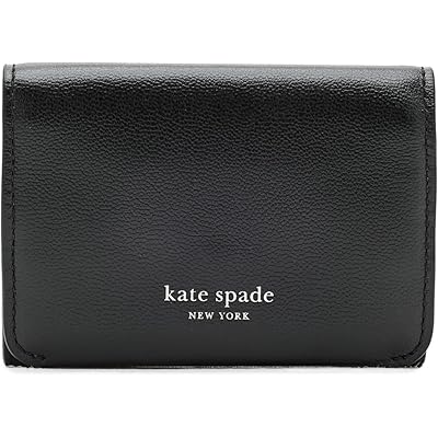 Кошелек Kate Spade New York Halo Fine Grain Leather Card Case Trifold Wallet