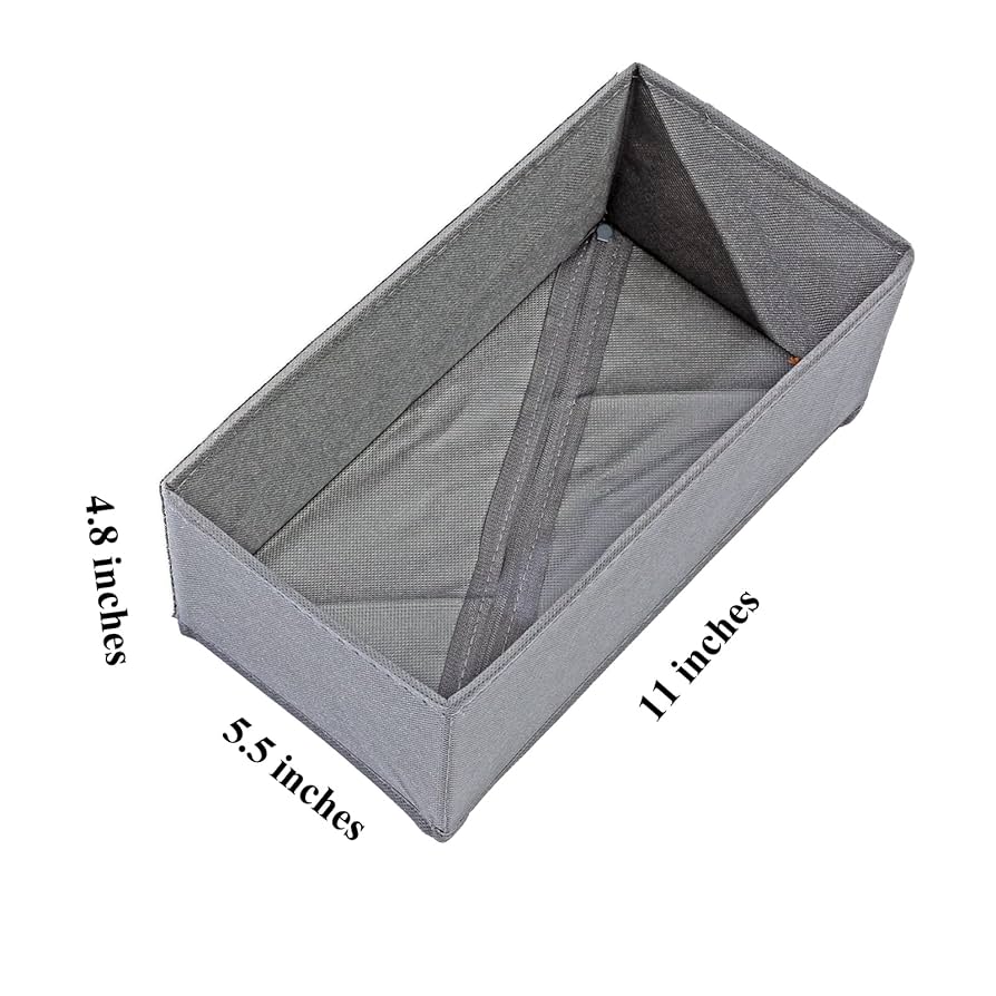 Easeve Wardrobe Organiser Clothes Storage Boxes 12 Cell Foldable Closet | INDIA