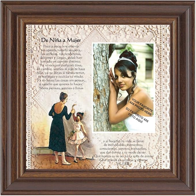 Quinceanera Picture Frame 6715W Prints