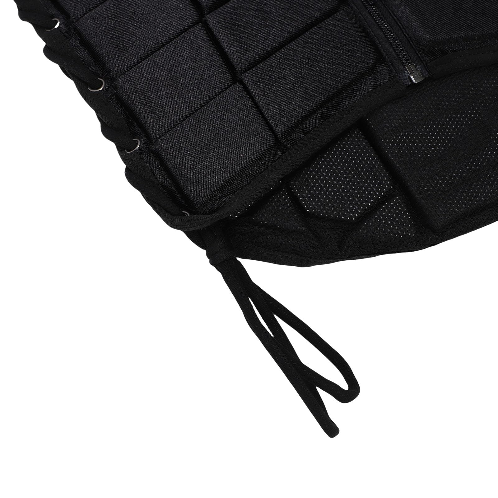 CHICIRIS Gilet da Equitazione per Cavallo in Schiuma Gilet da Equitazione con Cerniera Frontale e Corde Laterali Regolabili Assorbimento degli Urti Sagomato per Ragazzi e Ragazze per Adulti