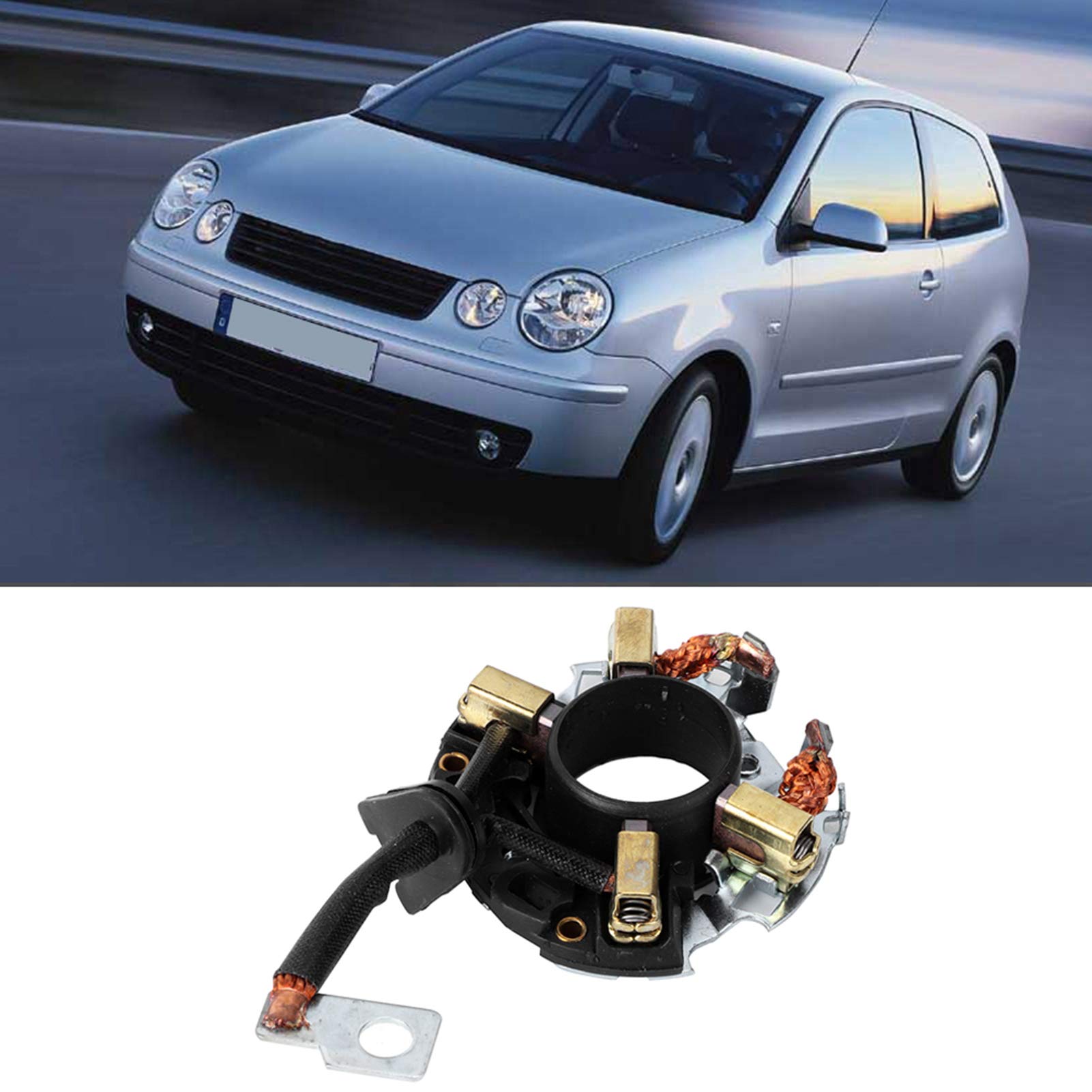 Gruppo Spazzole Motorino Avviamento-EBTOOLS gruppo spazzole motorino avviamento adatto per Professional Starter Carbon Brush Holder 1pc Car Starter Motor Carbon Brush Holder Replacement for adatto pe