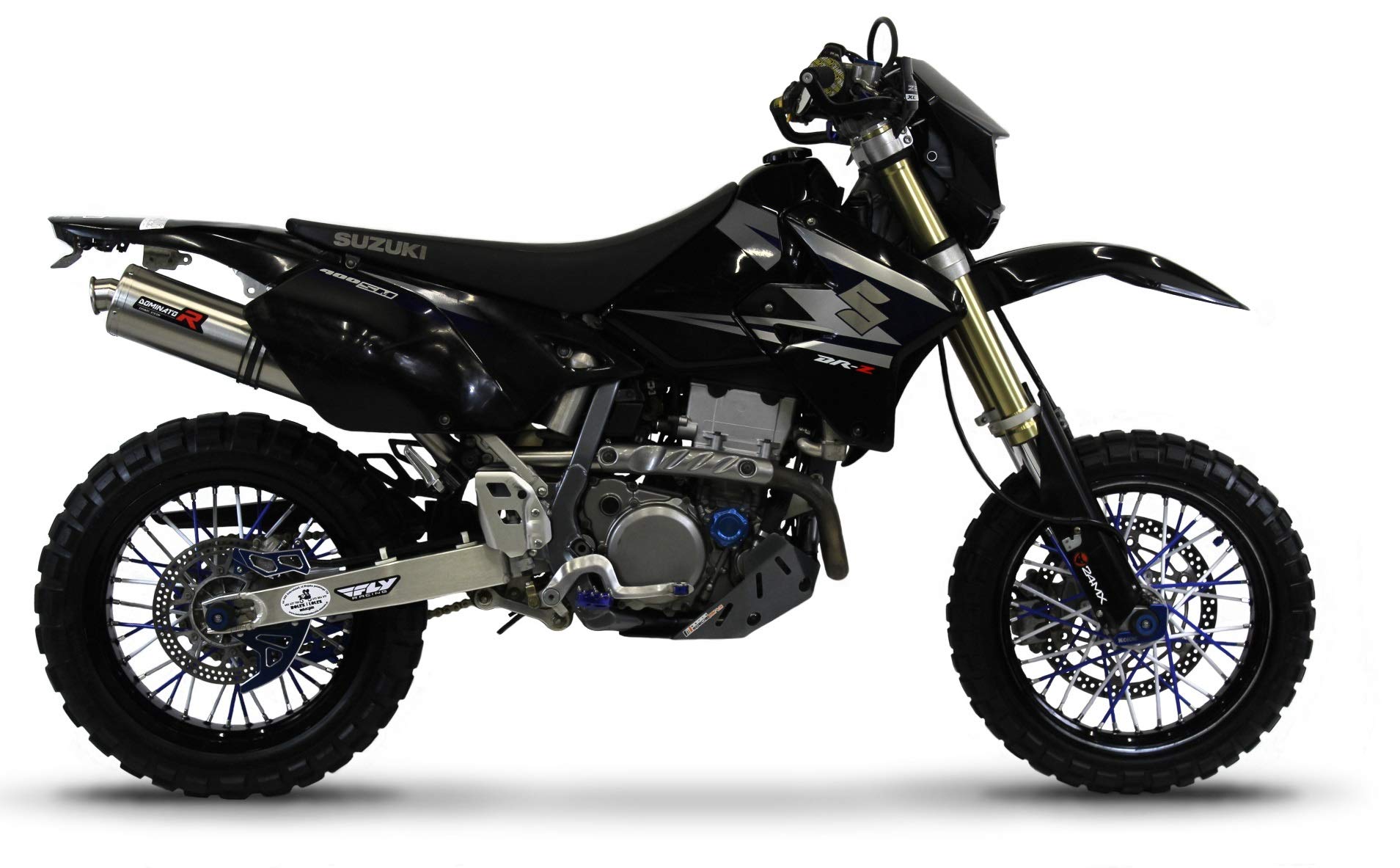 DOMINATOR Silenciador Escape ST compatible con DRZ 400 SM S