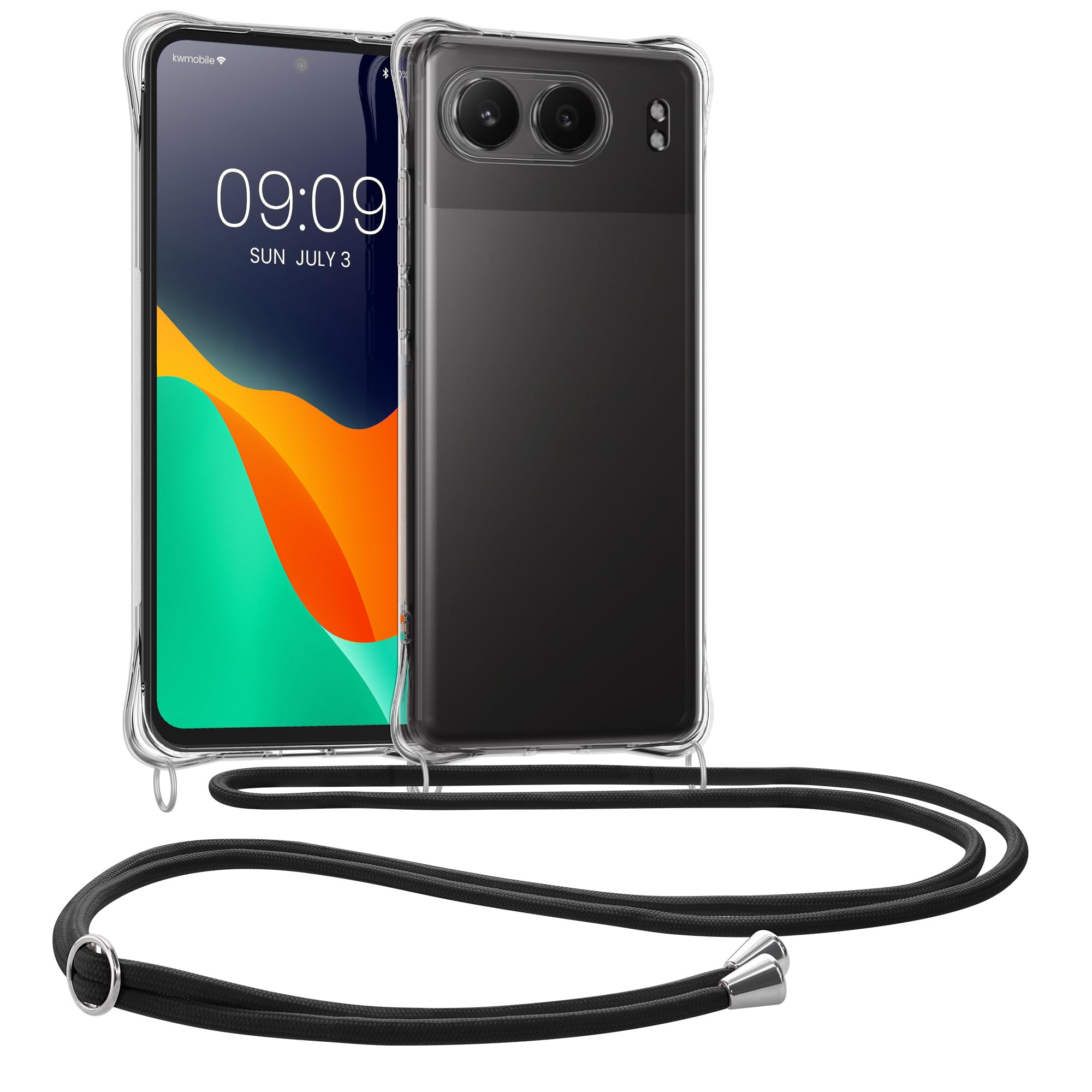 Kwmobile Carcasa Colgante Compatible Con OnePlus Nord Funda Con